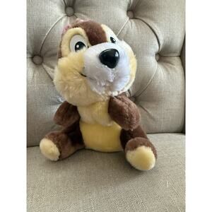 Vintage 80s/90s Chip Disney Theme Park Collectible Stuffed Chip & Dale Chipmunk